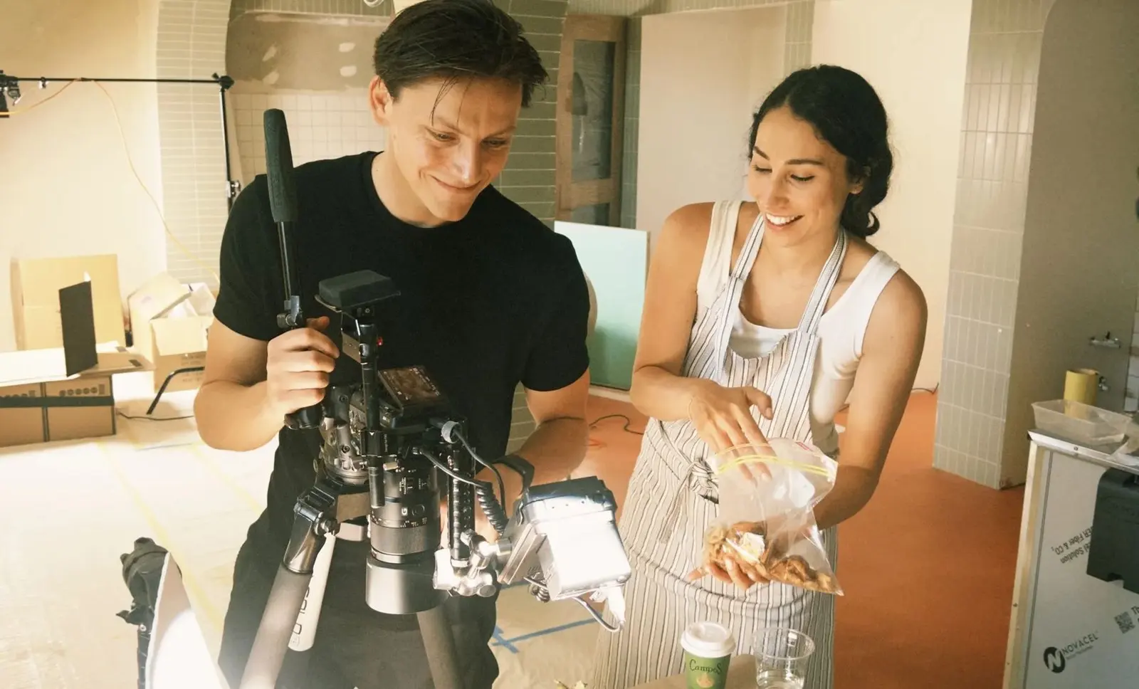 Behind the scenes on the Butterleaf hero film